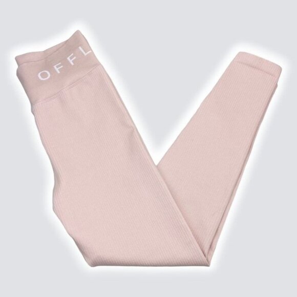 AERIE Offline High Rise 7/8 Legging Sz Small Pink - Picture 1 of 4